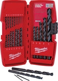 Milwaukee 48-89-2801 Drill Bit Set, 21-Piece, Steel, Black Oxide