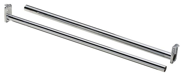 National Hardware DPV209 N338-301 Closet Rod, 18 to 30 in L, Steel, Bright