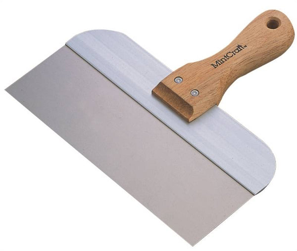 Vulcan 36052 Knife, 3 in W Blade, 10 in L Blade, Stainless Steel Blade, Tapered Blade, Wood Handle, Wood Handle