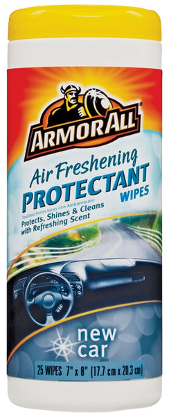 ARMOR ALL 78533 Cleaning Wipes Can, New Car, 25-Wipes