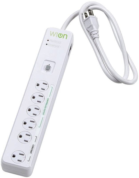 CCI 50051 Surge Protector, 120 V, 15 A, 4 -Outlet, 900 J Energy, White