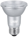 Feit Electric PAR20DM/930CA LED Lamp, Flood/Spotlight, PAR20 Lamp, 50 W Equivalent, E26 Lamp Base, Dimmable, Silver
