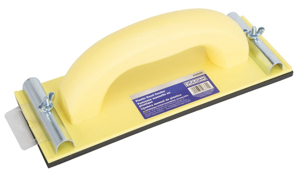 Vulcan 150133L Hand Sander with Clamp, 9.5 in L x 3.5 in W in Pad/Disc, Comfort Grip Handle