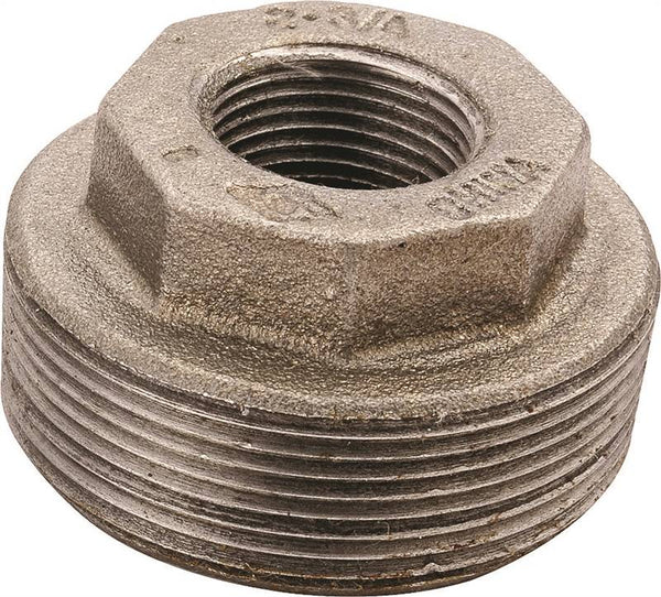 ProSource 35-1X3/4B Pipe Bushing, 1 x 3/4 in, Threaded x Female Inlet x Male Outlet, Steel, 300 psi Pressure