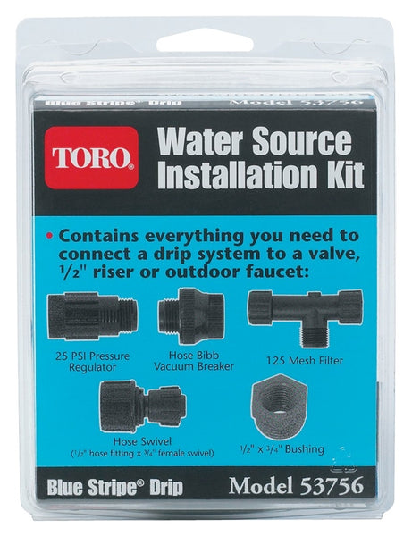 TORO 53756 Installation Kit, For: Blue Strip Drip 1/2 in Tubing