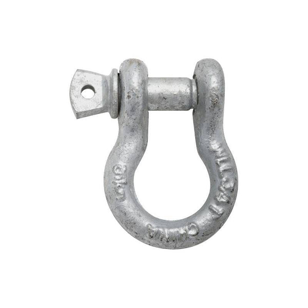 National Hardware 3250BC Series N223-677 Anchor Shackle, 1500 lb Working Load, Galvanized Steel