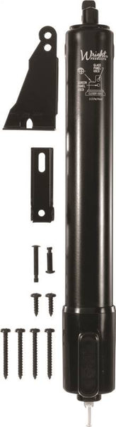 Wright Products TAP-N-GO Series V2012BL Pneumatic Door Closer, 90 deg Opening