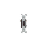 Leviton S00-01453-02S Toggle Switch, 15 A, 120 V, 3 -Position, Push-In Terminal, Thermoplastic Housing Material