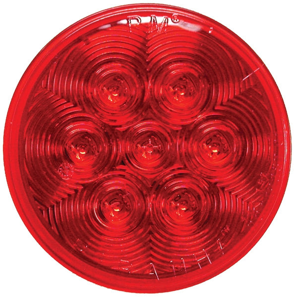 PM V826KR-7 Tail Light Kit, 9/16 V, 7-Lamp, LED Lamp, Red Lamp