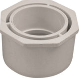 LASCO 437338BC Reducing Bushing, 3 x 2 in, Spigot x Slip, PVC, SCH 40 Schedule