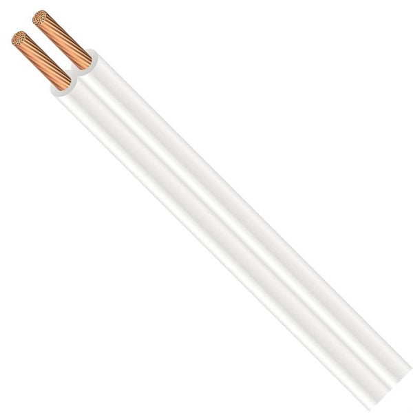 CCI 601266601 Lamp Cord, 2 -Conductor, Copper Conductor, PVC Insulation, 13 A, 300 V