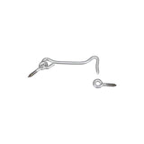 National Hardware V2003 Series N348-417 Hook and Eye, Stainless Steel