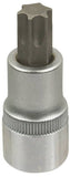 Vulcan 55050124SD Star Bit Socket, T55 Tip, Chrome