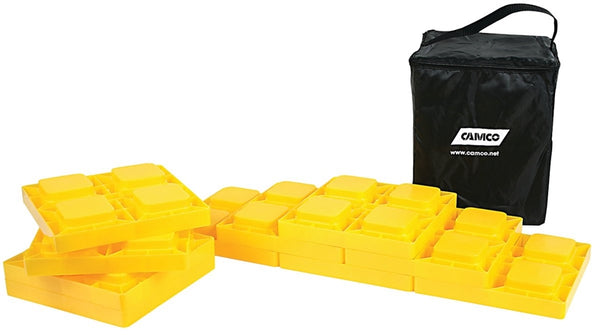 CAMCO 44505 Leveling Block, Plastic, Yellow