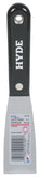 HYDE Black & Silver 02100 Putty Knife, 1-1/2 in W Blade, HCS Blade, Nylon Handle