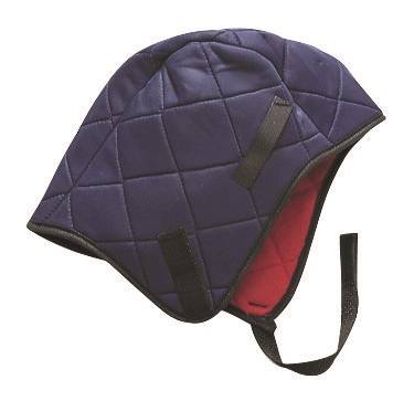JACKSON SAFETY 3000442 Winter Liner, Nylon, Blue, Hook-and-Loop Attachment