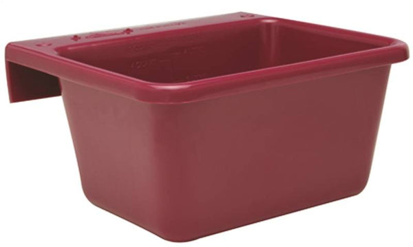 FORTEX-FORTIFLEX 1306602 Pet Feeder, S, 5 qt Volume, Red