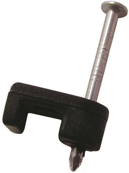 GB PSB-1600T Cable Staple, 3/16 in W Crown, 7/8 in L Leg, Polyethylene