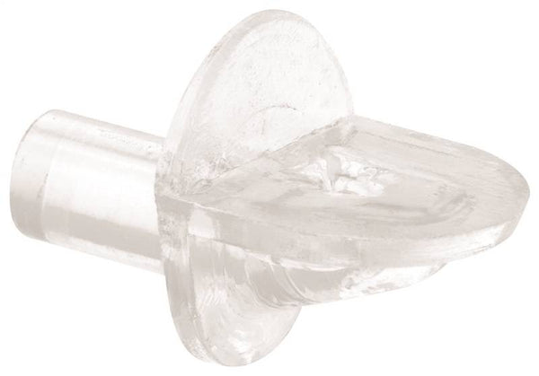 Prime-Line U 10147 Shelf Support Peg, Plastic, 5 mm Dia Peg, 3/8 in L Peg