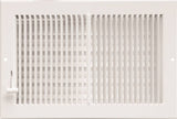 Imperial RG0291 Multi-Shutter Register, Steel, White