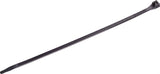 GB 45-312UVB Cable Tie, Double-Lock Locking, 6/6 Nylon, Black