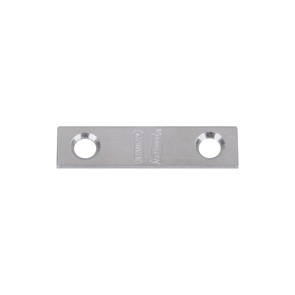 National Hardware N348-359 Mending Brace, 2 in L, 1/2 in W, Stainless Steel, Screw Mounting