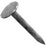 ProFIT 0132055 Hand Drive Roofing Nail, 1 in L, Flat Head, 11 ga Gauge, Steel