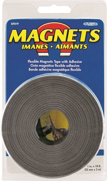 Magnet Source 07019 Magnetic Tape, 10 ft L, 1 in W