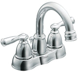 Moen Banbury Series WS84913SRN Bathroom Faucet, 1.2 gpm, 2-Faucet Handle, Metal, Brushed Nickel, Lever Handle