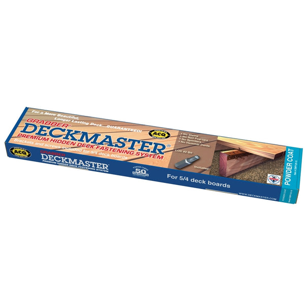 Grabber Construction Deckmaster Series DMP125-10 Hidden Bracket, Powder-Coated