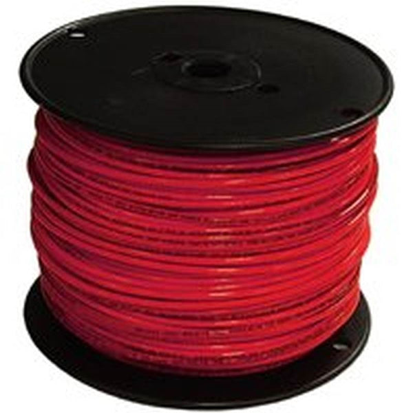 Romex 14RED-SOLX500 Building Wire, 14 AWG Wire, 1 -Conductor, 500 ft L, Copper Conductor, Thermoplastic Insulation