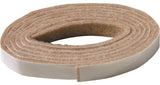 Shepherd Hardware Felt ClothGard Series 9818 Protective Pad Roll, Felt Cloth, Beige, 58 in L, 1/2 in W, Rectangular