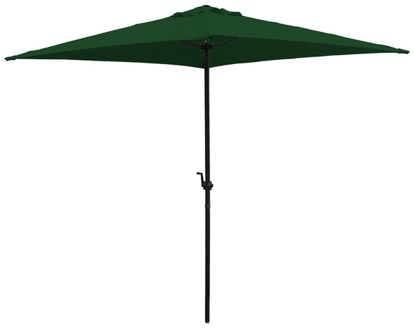 Seasonal Trends UMQ65BKOBD-01 Market Umbrella, 7.8 ft H, 6.5 ft W Canopy, 6.5 ft L Canopy, Square Canopy