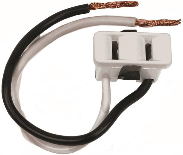 Jandorf 61015 Single Receptacle, 2 -Pole, 125 V, 15 A, White