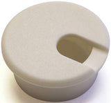 Jandorf 61622 Desk Grommet, 1-1/2 in Dia Cable, Polystyrene, Pure White