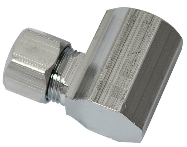 Plumb Pak PP75PCLF Adapter, 3/8 in, FIP x Compression, Chrome