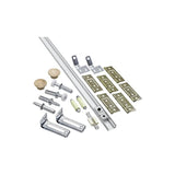 National Hardware N343-731 Folding Door Hardware Set, Steel, Surface Mounting, For: Bi-Fold Doors