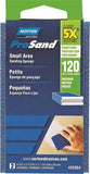 NORTON ProSand 82064 Sanding Sponge, 4-1/2 in L, 2-11/16 in W, 120 Grit, Coarse, Aluminum Oxide Abrasive