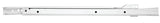 Knape & Vogt 1805H WH 300 Drawer Slide, 75 lb, 300 mm L Rail, 12.5 mm W Rail