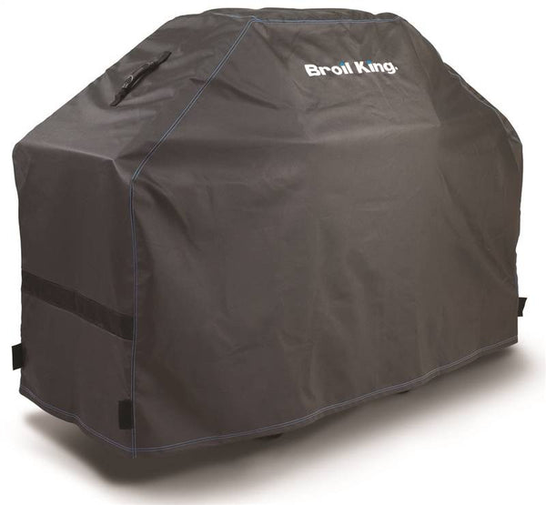 Broil King 68491 Grill Cover, 25 in W, 46 in H, Polyester/PVC, Black