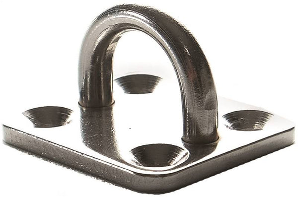 Ram Tail RT SEP-02 Square Eye Plate, Stainless Steel, For: Turnbuckle or Fork Jaws
