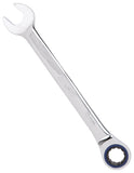 Vulcan PG15MM Combination Wrench, Metric, 15 mm Head, Chrome Vanadium Steel, Polished Mirror