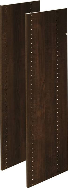 Easy Track RV1447-T Closet Panel, 48 in L, 5/8 in W, Particleboard, Classic Truffle