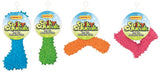 RUFFIN'IT 80518-AST Dog Toy, Chew Toy, Spiky, Latex, Assorted