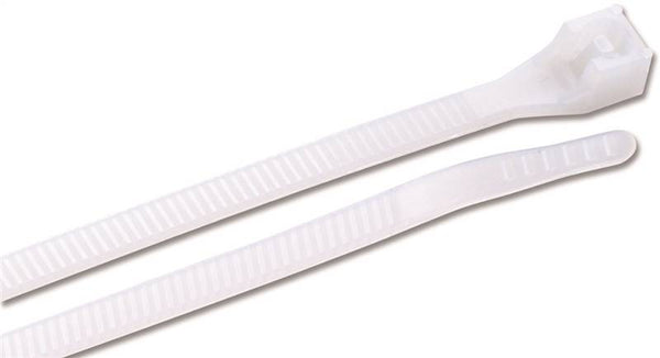 GB 46-311 Cable Tie, Double-Lock Locking, 6/6 Nylon, Natural