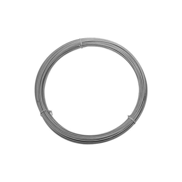 National Hardware 2568BC Series N266-981 Wire, 0.08 in Dia, 100 ft L, 14 Gauge, 150 lb Working Load, Galvanized Steel