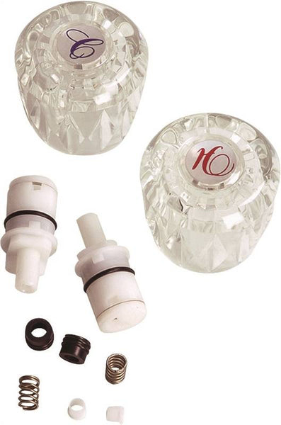 Danco 39684 Faucet Repair Trim Kit, Complete, Clear, For: Valley Faucets