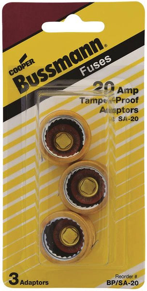 Bussmann BP/SA-20 Fuse Adapter, For: S-20 Fuse