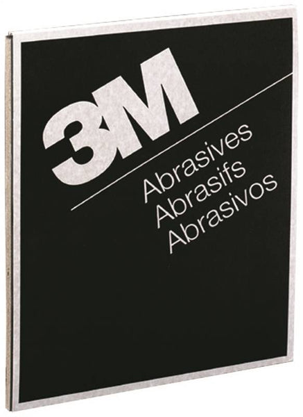 3M 02006 Abrasive Sheet, 11 in L, 9 in W, 240 Grit, Medium, Silicone Carbide Abrasive