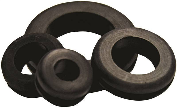 GB GHG-1550 Hole Grommet, Vinyl, Black